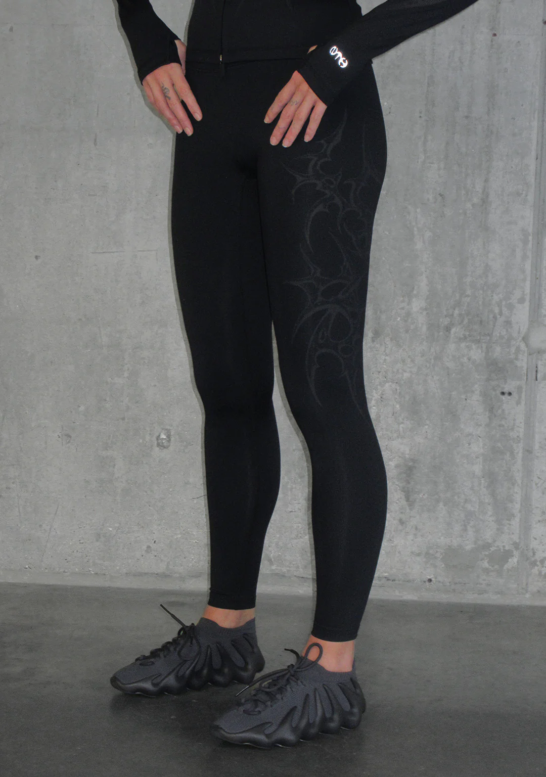 Nth ACTIVE CYBER LEGGINGS BLACK - Image 5
