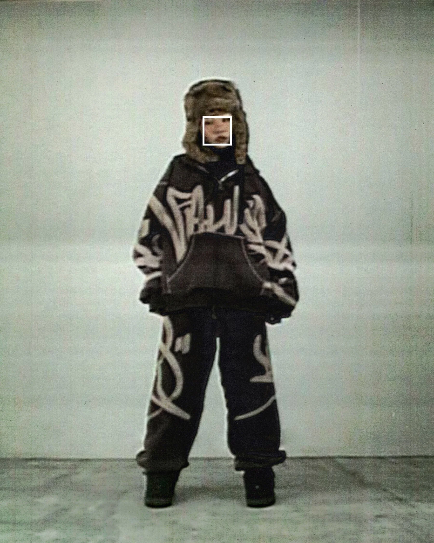 VANDALISM ZIP HOODIE BURNT TAUPE - Image 4