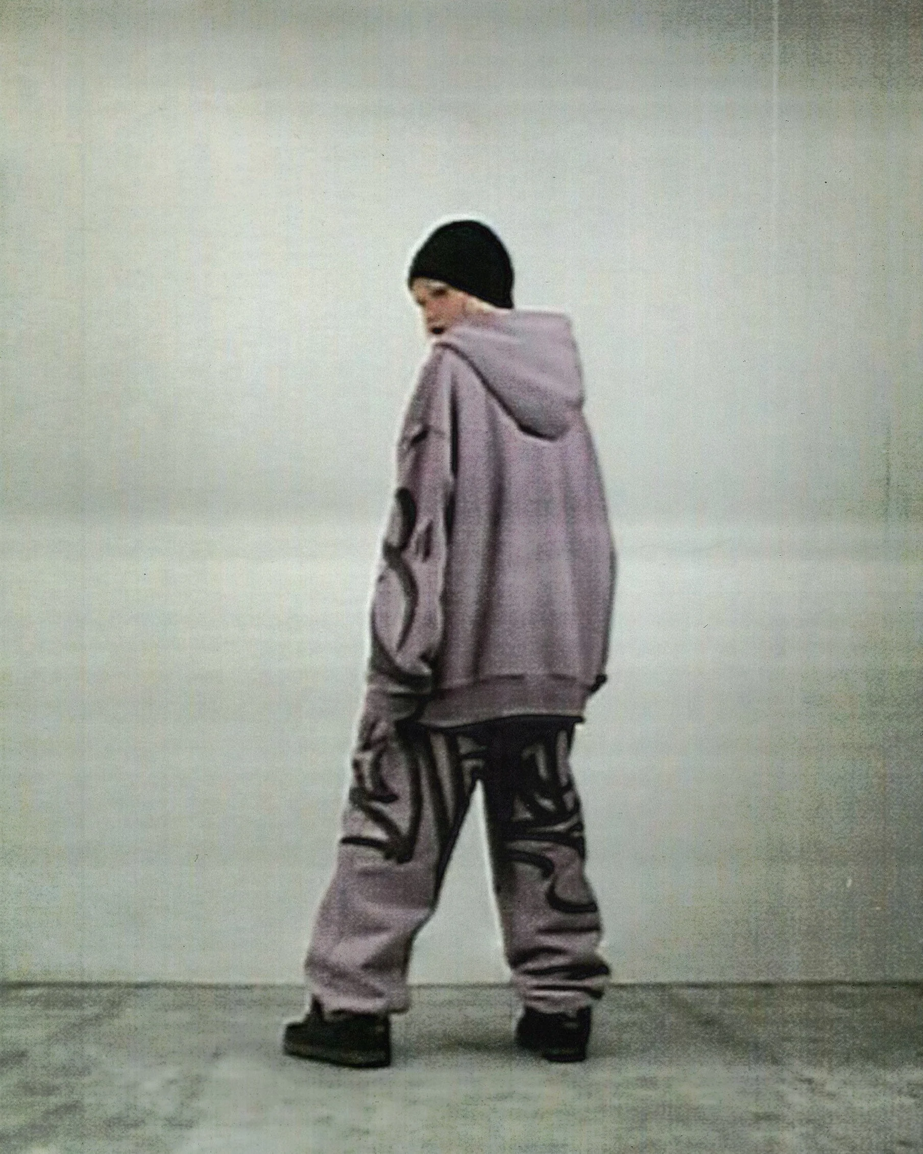 VANDALISM ZIP HOODIE FADED LILAC - Image 4
